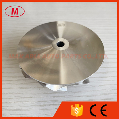 G25-660 54.28/67.40mm 9+0 Blades point milling air curve billet compressor wheel for 858161-5003S/877895-5002S/5005S