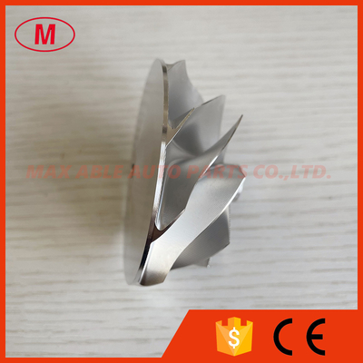 G25-660 54.28/67.40mm 9+0 Blades point milling air curve billet compressor wheel for 858161-5003S/877895-5002S/5005S