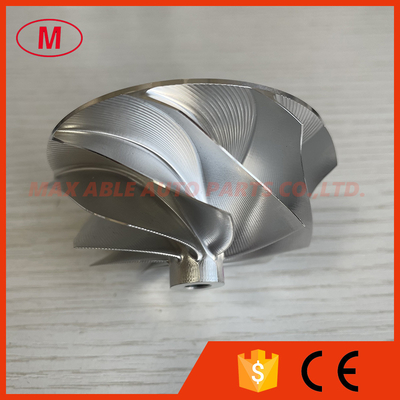 G25-660 54.28/67.40mm 9+0 Blades point milling air curve billet compressor wheel for 858161-5003S/877895-5002S/5005S