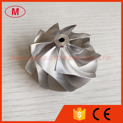 GT12 46.02/58.00mm 9+0 blades high performance turbo milling/aluminum 2618/billet compressor wheel