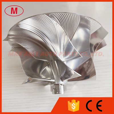 GTA4702 451936-0001, 448671-0009 74.70/102.38mm 6+6 blades performance turbo aluminum 2618/billet compressor wheel