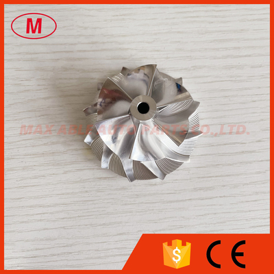 GT15-25 44.50/60.00mm 6+6 blades high performance turbo milling/aluminum 2618 /billet compressor wheel