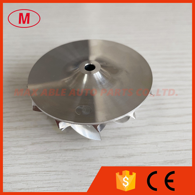 GT15-25 44.50/60.00mm 6+6 blades high performance turbo milling/aluminum 2618 /billet compressor wheel