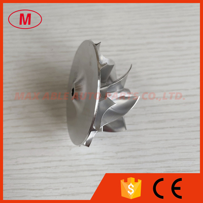 GT15-25 44.50/60.00mm 6+6 blades high performance turbo milling/aluminum 2618 /billet compressor wheel