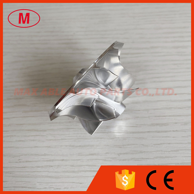 GT15-25 44.50/60.00mm 6+6 blades high performance turbo milling/aluminum 2618 /billet compressor wheel