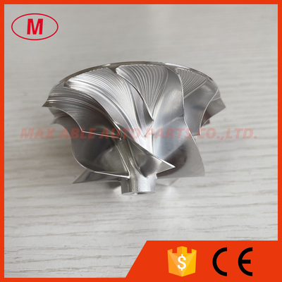 GT15-25 44.50/60.00mm 6+6 blades high performance turbo milling/aluminum 2618 /billet compressor wheel