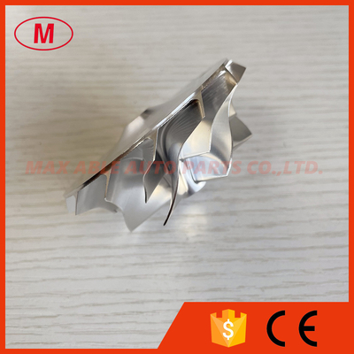 B03G reverse 54.87/70.98mm 7+7 blades high performance turbocharger milling/aluminum 2618/billet compressor wheel