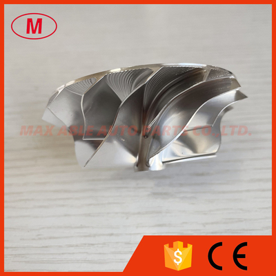 B03G reverse 54.87/70.98mm 7+7 blades high performance turbocharger milling/aluminum 2618/billet compressor wheel