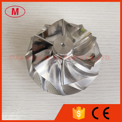 GTA4702 451936-0001, 448671-0009 74.70/102.38mm 6+6 blades  turbo milling/aluminum 2618/billet compressor wheel