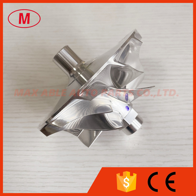 GTA4702 451936-0001, 448671-0009 74.70/102.38mm 6+6 blades  turbo milling/aluminum 2618/billet compressor wheel