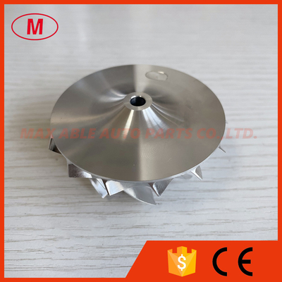 RHF5 44.20/58.00mm 7+7 blades high performance turbo aluminum 2618/milling/billet compressor wheel