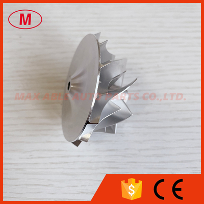 RHF5 44.20/58.00mm 7+7 blades high performance turbo aluminum 2618/milling/billet compressor wheel