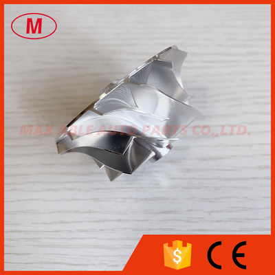 RHF5 44.20/58.00mm 7+7 blades high performance turbo aluminum 2618/milling/billet compressor wheel
