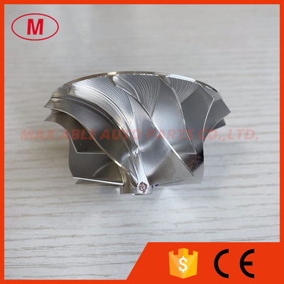 RHF5 44.20/58.00mm 7+7 blades high performance turbo aluminum 2618/milling/billet compressor wheel
