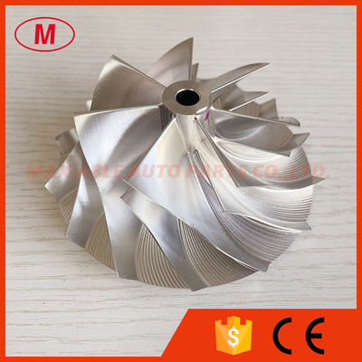 HX50 3593686 7+7 blades 77.00/105.00mm high performance turbo milling/aluminum 2618/billet compressor wheel for 4044319