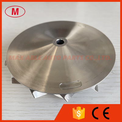 HX50 3593686 7+7 blades 77.00/105.00mm high performance turbo milling/aluminum 2618/billet compressor wheel for 4044319