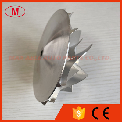 HX50 3593686 7+7 blades 77.00/105.00mm high performance turbo milling/aluminum 2618/billet compressor wheel for 4044319