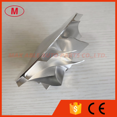 HX50 3593686 7+7 blades 77.00/105.00mm high performance turbo milling/aluminum 2618/billet compressor wheel for 4044319