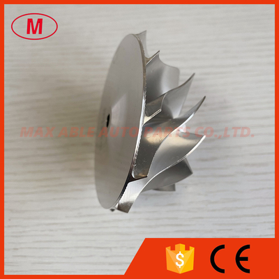 GTX3582 58.00/76.13mm 11+0 blades performance turbo Milling/aluminum 2618/billet compressor wheel for 803713-0001