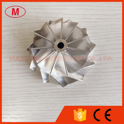 GTX3582 58.00/76.13mm 11+0 blades performance turbo Milling/aluminum 2618/billet compressor wheel for 803713-0001