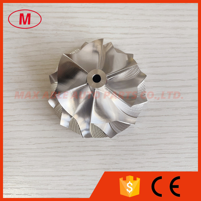 GT17 forward 54.00/71.00mm 6+6 blades high performance turbo milling/aluminum 2618/billet compressor wheel