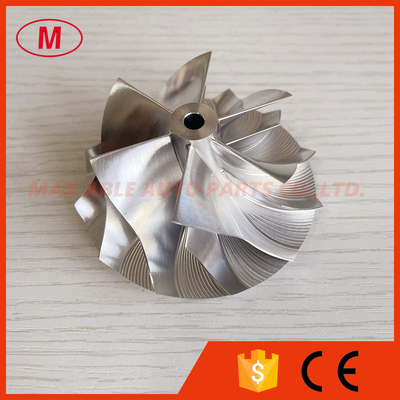 GT17 forward 54.00/71.00mm 6+6 blades high performance turbo milling/aluminum 2618/billet compressor wheel