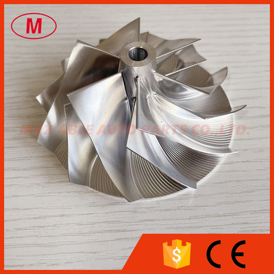 K27 57.64/83.60mm 6+6 blades turbo milling/aluminum 2618/billet compressor wheel