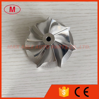 CT01 reverse 47.50/63.00mm 7+0 blades turbo milling/aluminum 2618/billet compressor wheel