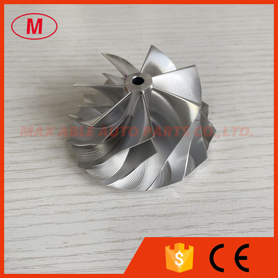 CT01 reverse 54.00/67.00mm 7+7 blades high performance turbo milling/aluminum 2618/billet compressor wheel