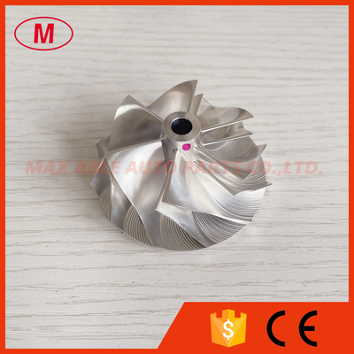 GT28 45.01/56.02mm 6+6 blades Turbocharger milling/aluminum 2618/billet compressor wheel