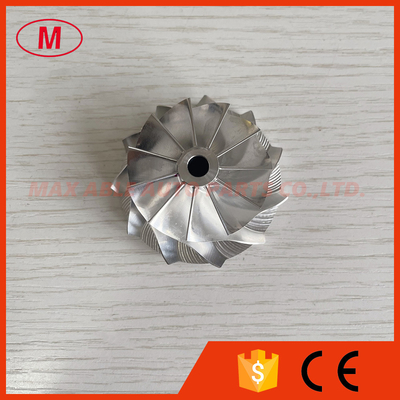 GT2554R 42.12/54.39mm 11+0 Blades high performance Turbocharger billet compressor wheel for racing bore:6.0mm