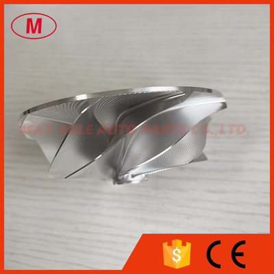 custom reverse 68.00/87.00mm 9+0 blades Point Milling,Snake Curve Turbo milling/aluminum 2618/Billet compressor wheel