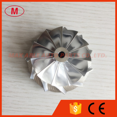 GT15-25 47.50/60.01mm 11+0 blades 720915-0004/737692-0002 Upgrade  Performance Turbo Billet/milling compressor wheel