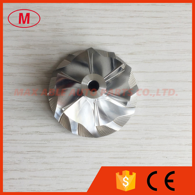 GT15-25 6+6 blades 702489-0001/5/4 36.39/49.00mm turbo milling/aluminum 2618/billet compressor wheel for 717478/716213