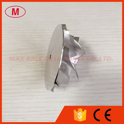 RHF5 reverse 52.56/68.00mm 6+6 blades turbo aluminum 2618/milling/billet compressor wheel