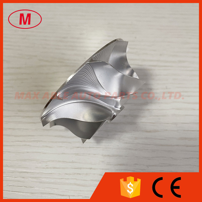 RHF55 52.56/68.01mm 9+0 Blades milling/aluminum 2618/billet compressor wheel collar:10.00mm