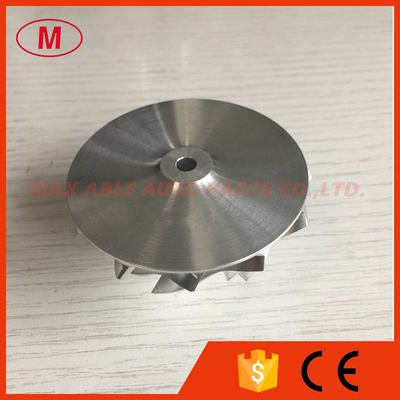 K04 reverse 45.09/56.08mm 6+6 blades  turbo Milling/aluminum 2618/billet compressor wheel