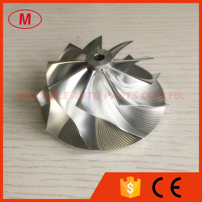 K04 9+0 blades 49.62/61.98mm high performance turbo milling/aluminum 2618/billet compressor wheel