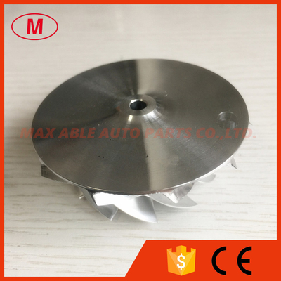 K04 46.39/60.00mm 5306-123-2014 Upgrade 11+0 blades performance billet compressor wheel for 5304-970-0064 upgrade