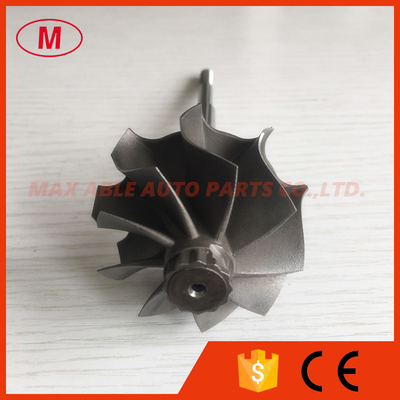 GT2871R 46.95/53.7mm 9 blades 113mm ball bearingTurbo turbine wheel shaft / turbine shaft&wheel