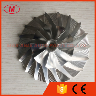 supercharger 9+9 blades 91.00/167.30mm high performance Billet/milling/aluminum 2024 compressor wheel for Paxton Novi