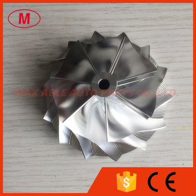 GT3084 61.33/82.00mm 7+7 blades high performance Turbocharger Billet/milling/aluminum 2024 compressor wheel