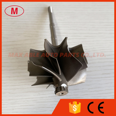 GT3582R 62.35X68mm 5+5 blades ball bearing turbo turbine wheel shaft / turbine shaft&wheel