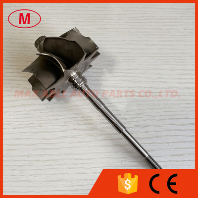 GT3582R 62.35X68mm 5+5 blades ball bearing turbo turbine wheel shaft / turbine shaft&wheel