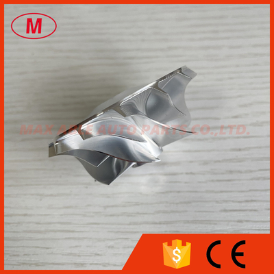 TD05H 16G small 46.48/60.00mm 7+7blades 49178-43300 performance Turbo milling/Aluminum 2618/billet compressor wheel
