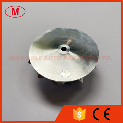 KP35 forward 42.00/56.02mm 11+0 blades turbo milling/aluminum 2618/billet compressor wheel