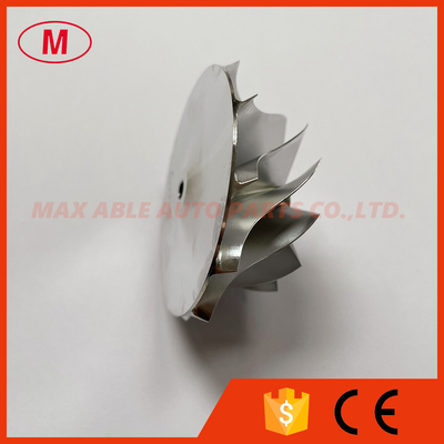 KP35 forward 42.00/56.02mm 11+0 blades turbo milling/aluminum 2618/billet compressor wheel