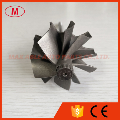 G30 reverse 55/60mm 5+5 Blades ball bearing turbine shaft wheel/turbine wheel