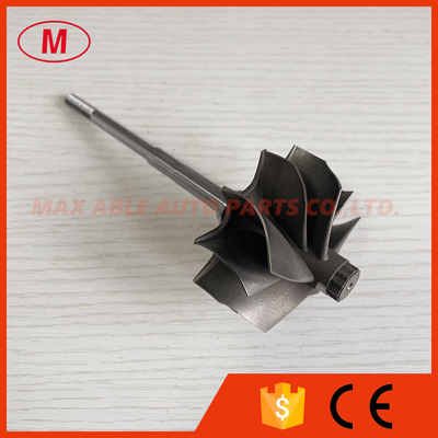 G30 reverse 55/60mm 5+5 Blades ball bearing turbine shaft wheel/turbine wheel