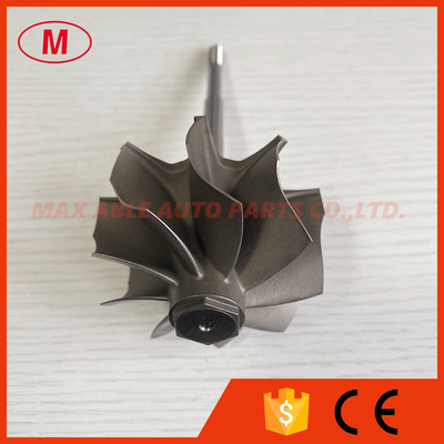 GT3584RS 9 blades 62.35/68.00mm ball bearing turbine shaft/turbo wheel /turbine shaft&wheel